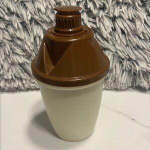 Vintage Tupperware Cream Shaker (replacement)  Bottle and Top